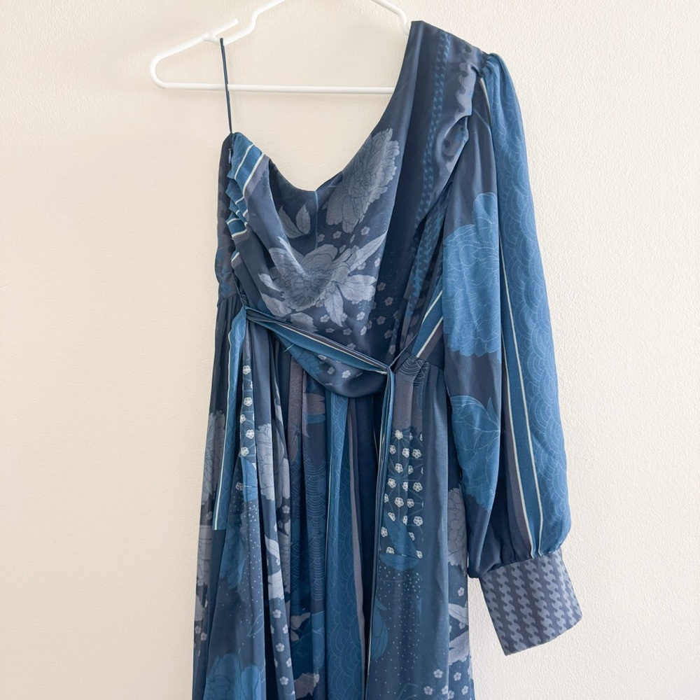 Anthropologie Nikita Mhaisalkar One Shoulder Maxi Dress - Picture 5 of 9